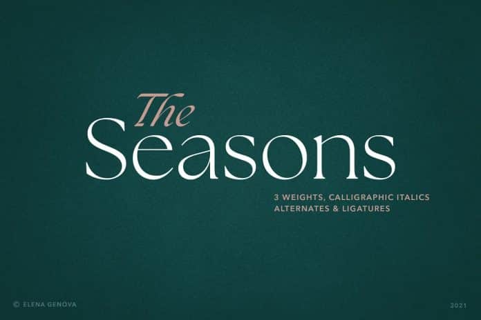 The Seasons Font Family