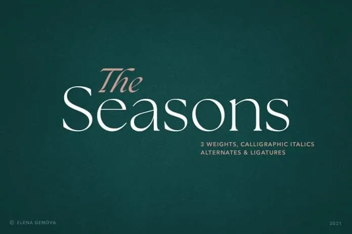 The Seasons Font Family