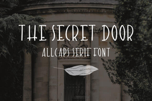 The Secret Door Font