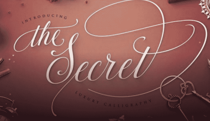 The-Secret-Luxery Font
