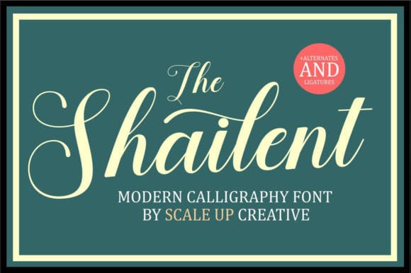 The Shailent Font