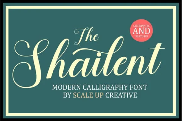 The Shailent Font