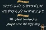 The Shark Font