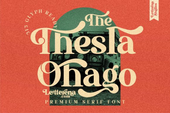 The Thesla Ohago Font