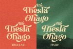 The Thesla Ohago Font