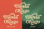 The Thesla Ohago Font