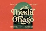 The Thesla Ohago Font