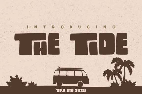 The Tide Font