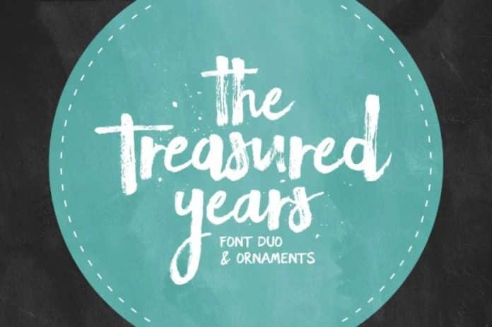 The Treasured Years Font Duo