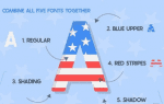 The USA Font Family