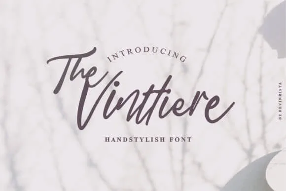 The Vinttiere Font