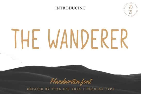 The Wanderer Font