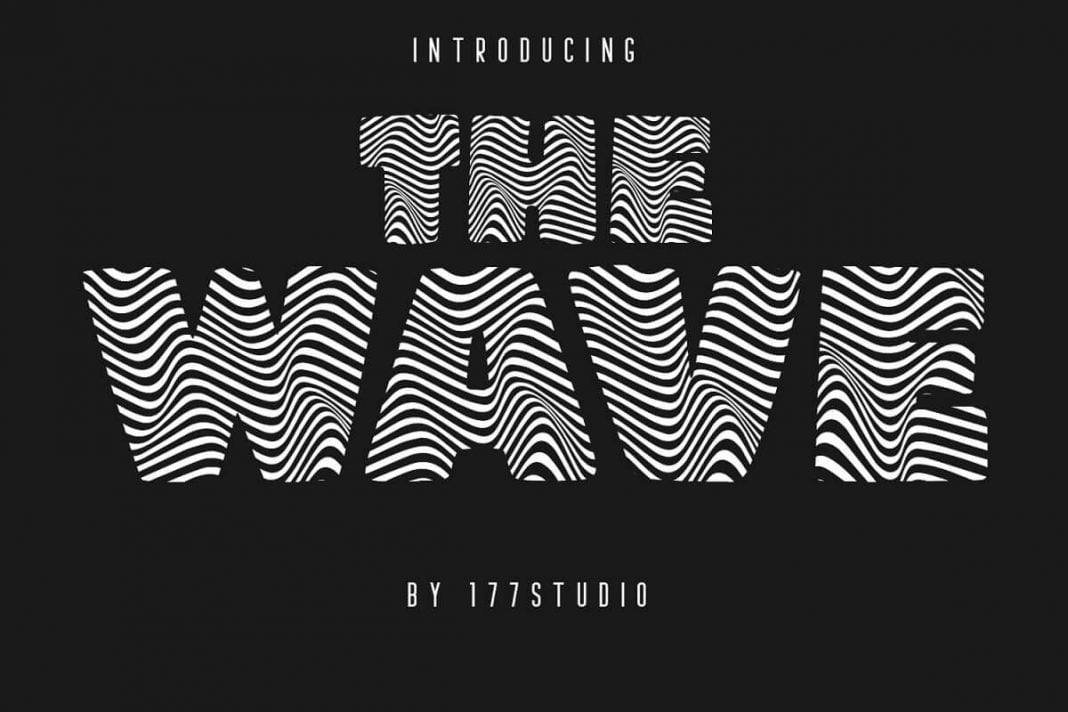 The Wave Font