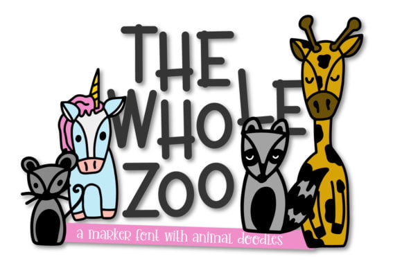 The Whole Zoo Font