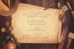 The Wood - Vintage Monoline Script