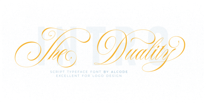 The Duality Font