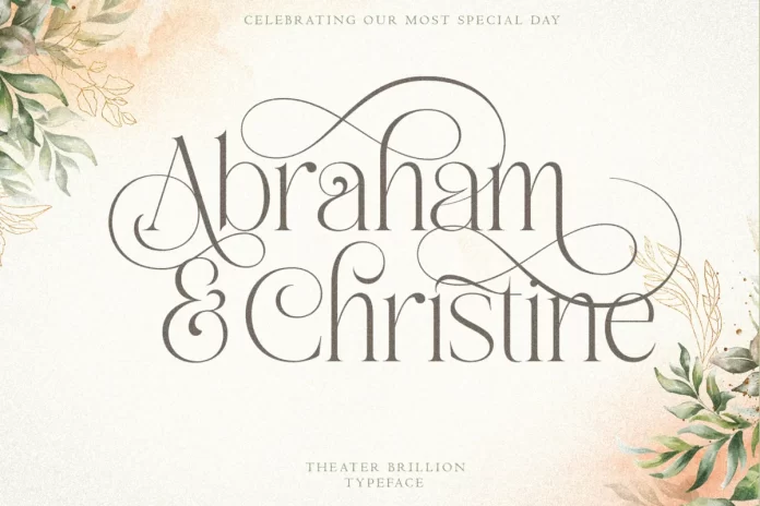 Theater Brillion Font