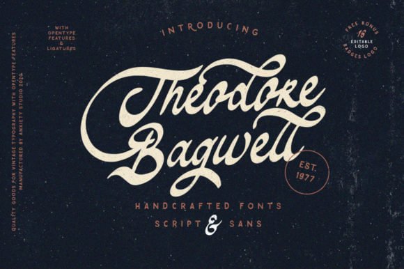 Theodore Bagwell Font