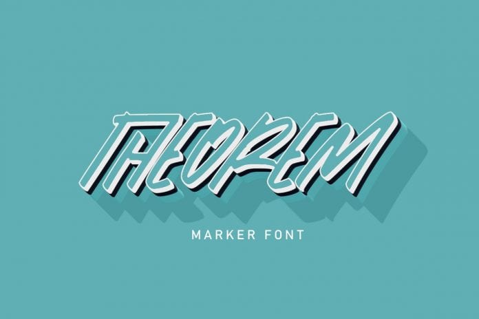 Theorem Marker Font