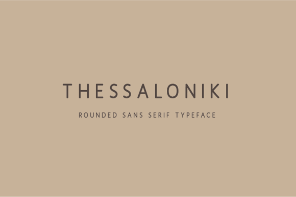 Thessaloniki Font