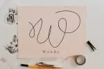 Thin Monogram Font