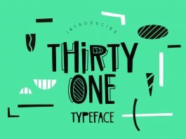 Thirty One Font