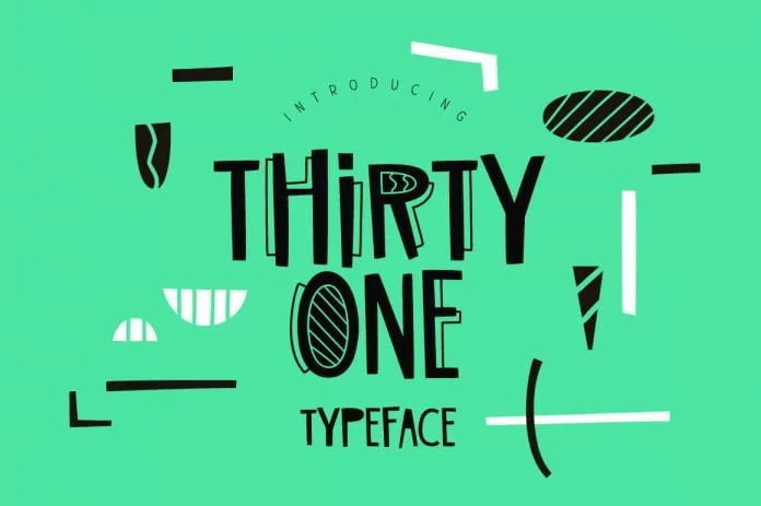 Thirty One Font