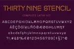 ThirtyNine-Stencil
