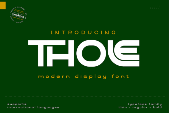Thole Font
