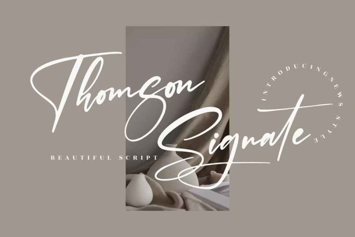 Thomson Signate Font