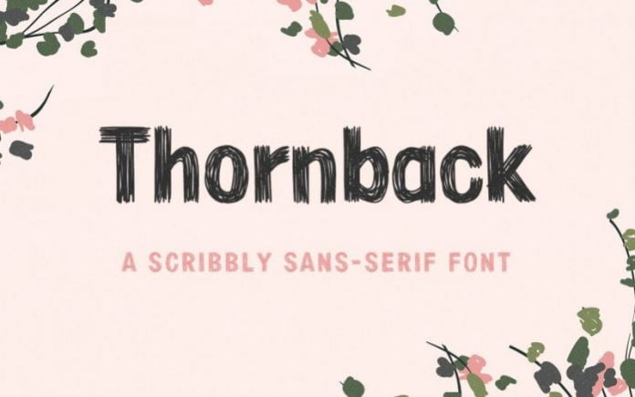 Thornback Font