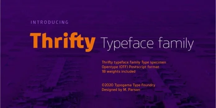 Thrifty Font Family