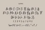 Thristina Brush Font