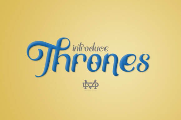 Thrones Font