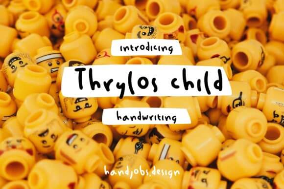 Thrylos Child Font