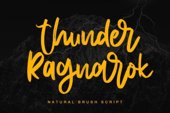 Thunder Ragnarok Font