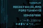 Thunderline Display Font