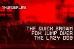 Thunderline Display Font