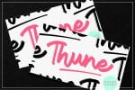 Thune Bold Brush Font