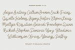Tiffanky Monoline Cursive Font