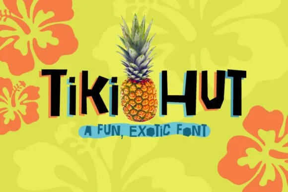 Tiki Hut Font