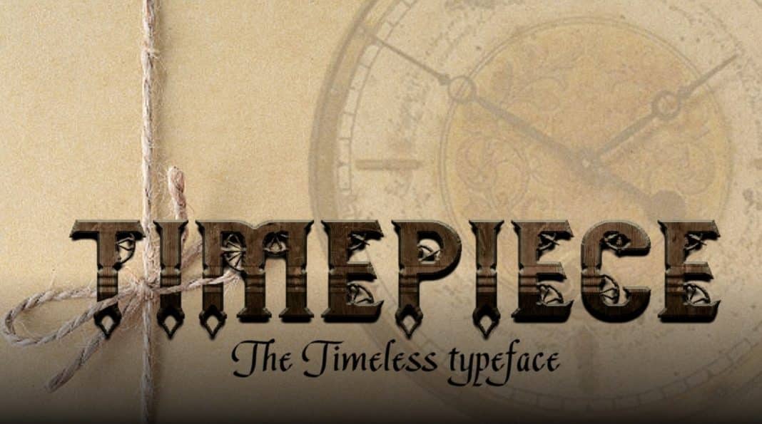 Timepiece Font