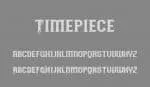 Timepiece Font