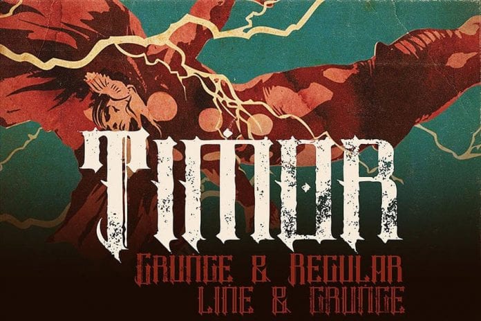 Timor Vintage Style Font