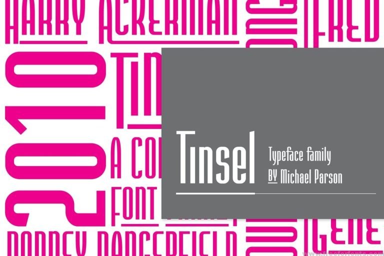Tinsel Font Free Download
