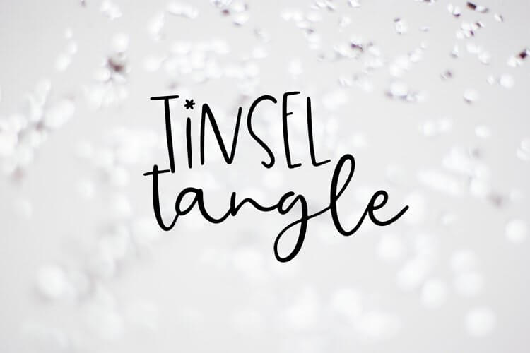 Tinsel Tangle Font