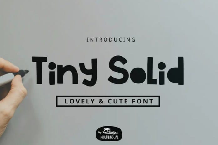 Tiny Solid Font