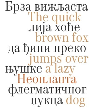 Tipometar Projekt – Neoplanta BG Font