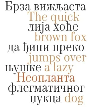 Tipometar Projekt – Neoplanta BG Font