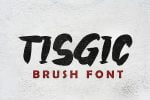 Tisgic Brushfont